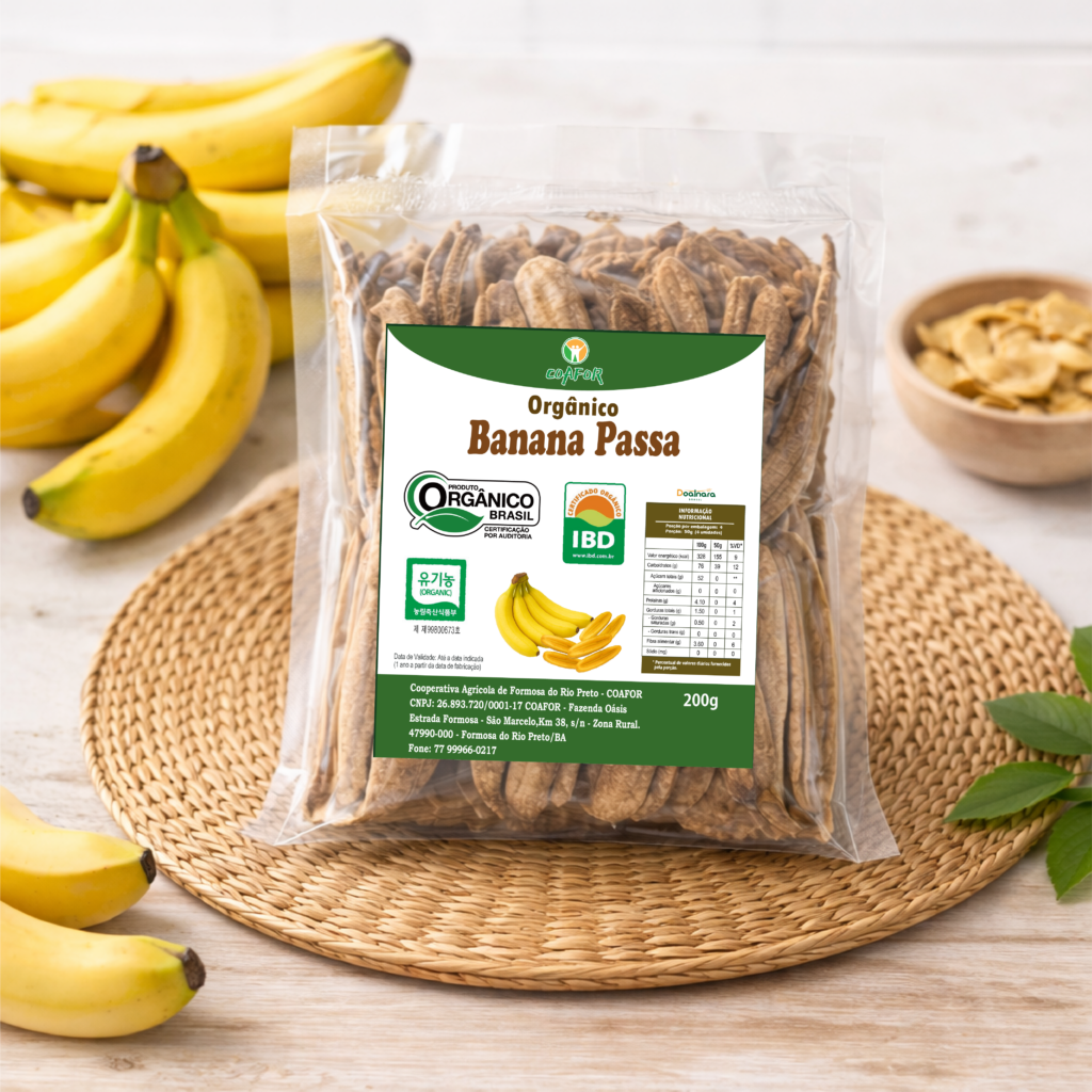 Banana passa Orgânica_200g